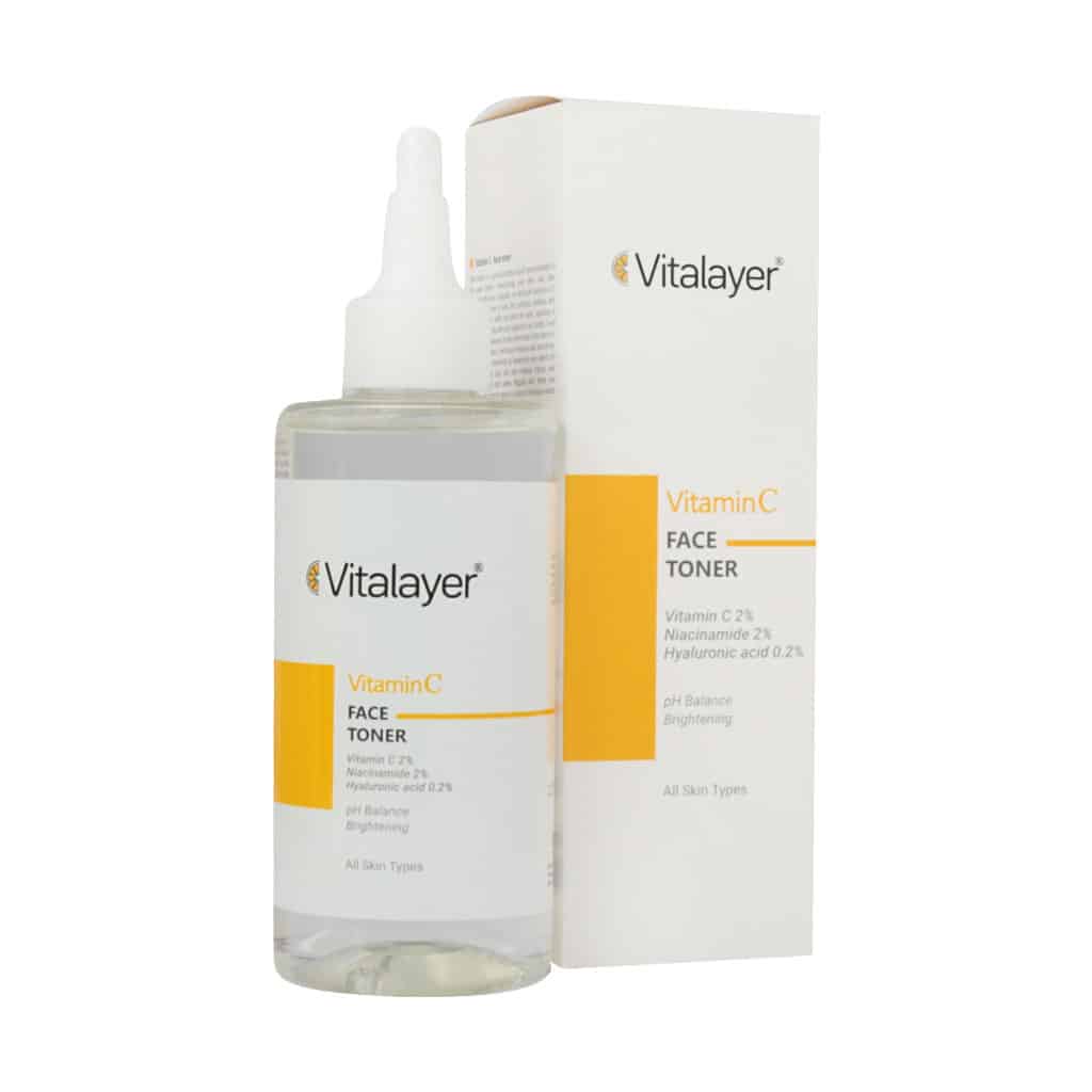 تونر صورت ویتامین C ویتالیر تونر صورت ویتامین C ویتالیر – 200 میلی لیتر - Image 1