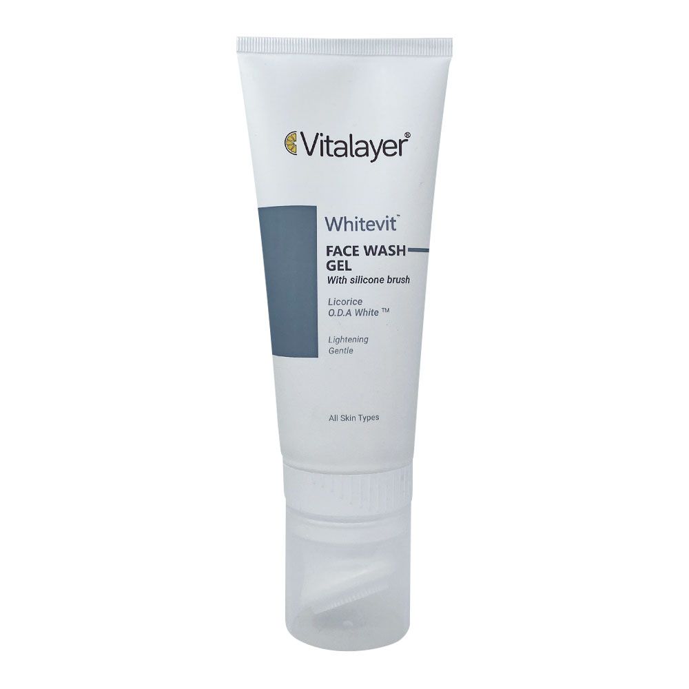 Vitalayer Whitevit Face Gel Wash 200 ml ژل شستشوی صورت وایت ویت ویتالیر – 200 میلی لیتر - Image 1