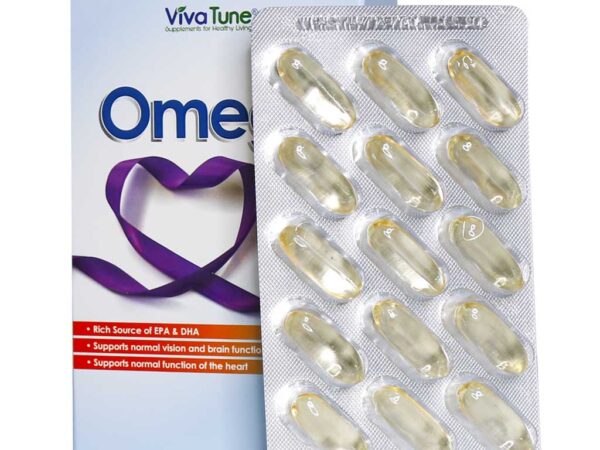 کپسول نرم ژلاتینی امگا پلاس ویواتیون (30 عدد)