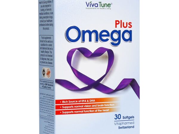 کپسول نرم ژلاتینی امگا پلاس ویواتیون - 30 عدد
