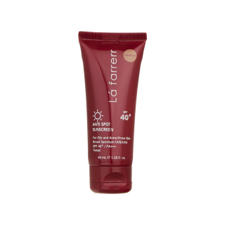 ضد آفتاب و ضد لک رنگ متوسط لافارر SPF40 مناسب پوست چرب و آکنه دار (40 میلی لیتر)