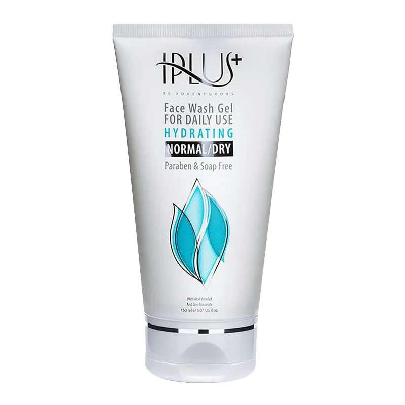 ژل-شستشوی-صورت-آی-پلاس-مخصوص-پوست-های-خشک-و-معمولی ژل شستشوی صورت مناسب پوست های معمولی و خشک آی پلاس - 150 میلی لیتر - Image 1