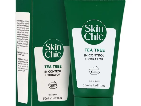 ژل کرم آبرسان حاوی روغن درخت چای اسکین شیک | 50 میلی لیتر