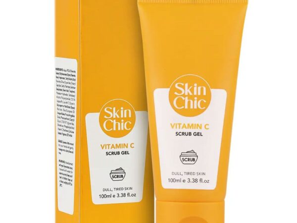 ژل اسکراب بدن ویتامین C اسکین شیک | 100 میلی لیتر