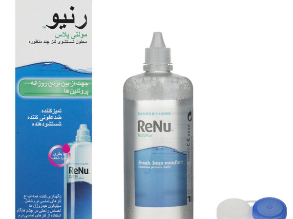 محلول شستشوی لنز رنیو مدل مولتی پلاس - ۳۶۰ میلی لیتر