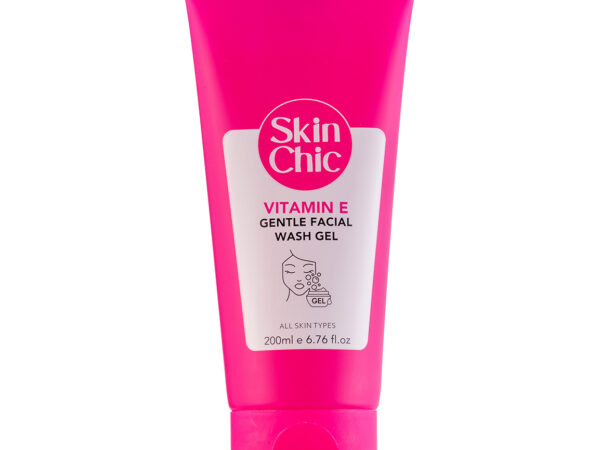 ژل شستشو صورت مدل ویتامین E اسکین شیک | 200 میلی لیتر