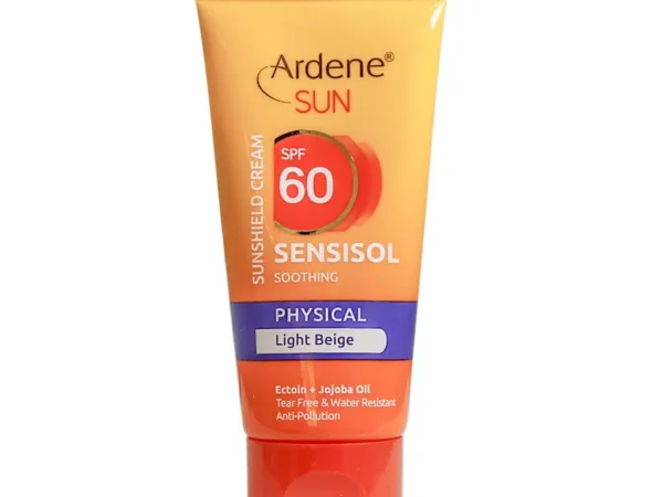 ضد آفتاب رنگی SPF60 فیزیکال بژ روشن آردن سان (50 میلی لیتر)
