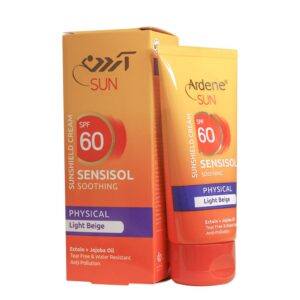 ضد آفتاب رنگی SPF60 فیزیکال بژ روشن آردن سان (50 میلی لیتر)