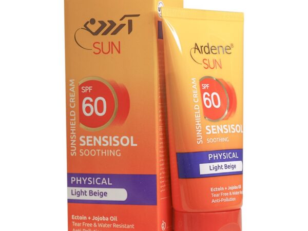 ضد آفتاب رنگی SPF60 فیزیکال بژ روشن آردن سان (50 میلی لیتر)