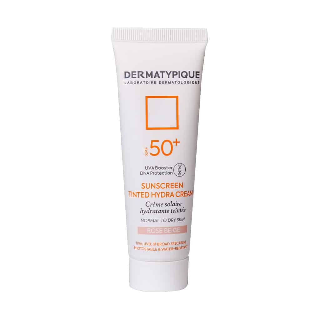 Dermatypique SPF50 Sunscreen Cream For Dry Skin 50 ml کرم ضد آفتاب رنگی پوست خشک SPF50 رنگ رز بژ درماتیپیک | 50 میلی لیتر - Image 1