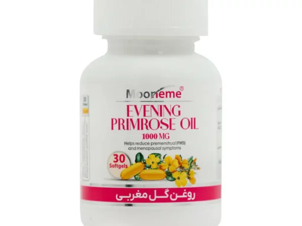 کپسول ژله ای روغن گل مغربی 1000 میلیگرم مونم - 30 عددی