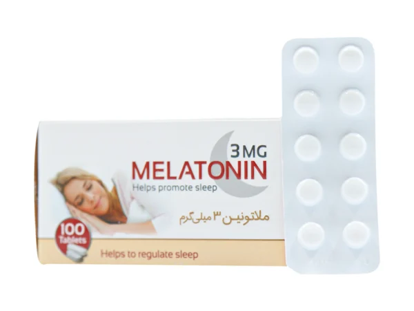 قرص ملاتونین 3 میلی گرم اکسیر آفرین آریا (100 عددی)