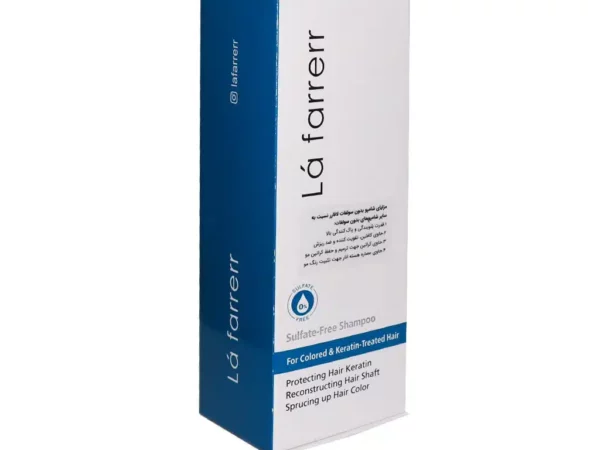 شامپو بدون سولفات مناسب مو کراتینه و رنگ شده لافارر | 200 میلی لیتر