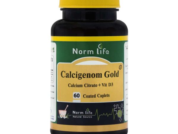 قرص کلسیژنون گلد نورم لایف - 60 عدد