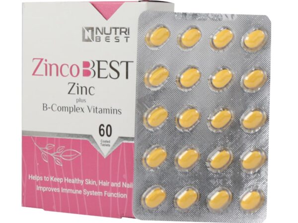 قرص زینکو بست و ب کمپلکس نوتری بست - 60 عدد