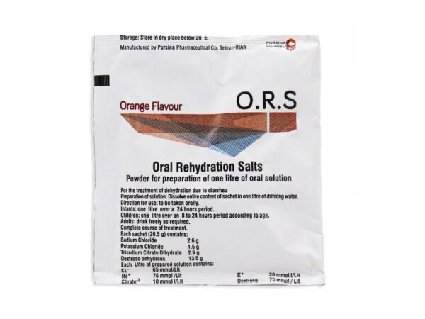 ساشه او.آر.اس پرتقالی 20.5 گرم پورسینا - 60 عددی