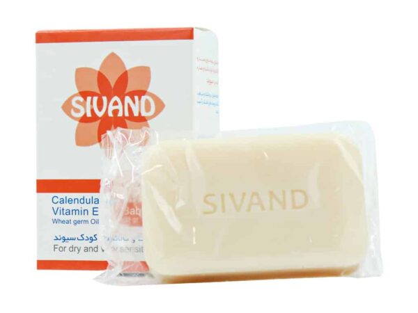 صابون بچه حاوی ویتامین E و کالاندولا سیوند | ۹۰ گرمی