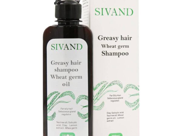 شامپو موی چرب حاوی روغن جوانه گندم سیوند | 200 میلی لیتر