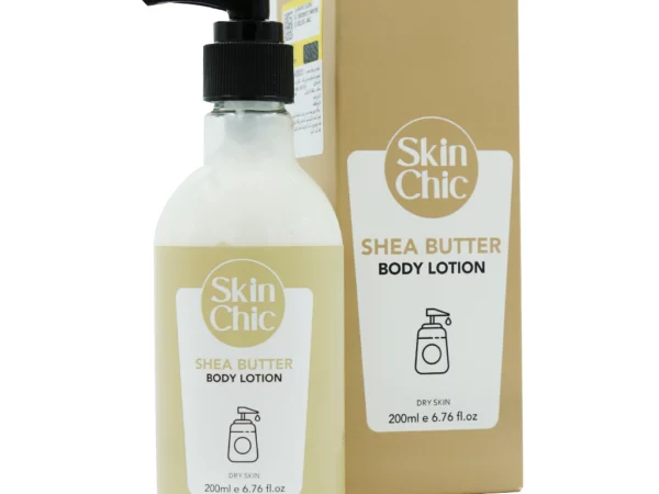 لوسیون آبرسان بدن شی باتر مناسب پوست خشک اسکین شیک | 200 میلی لیتر