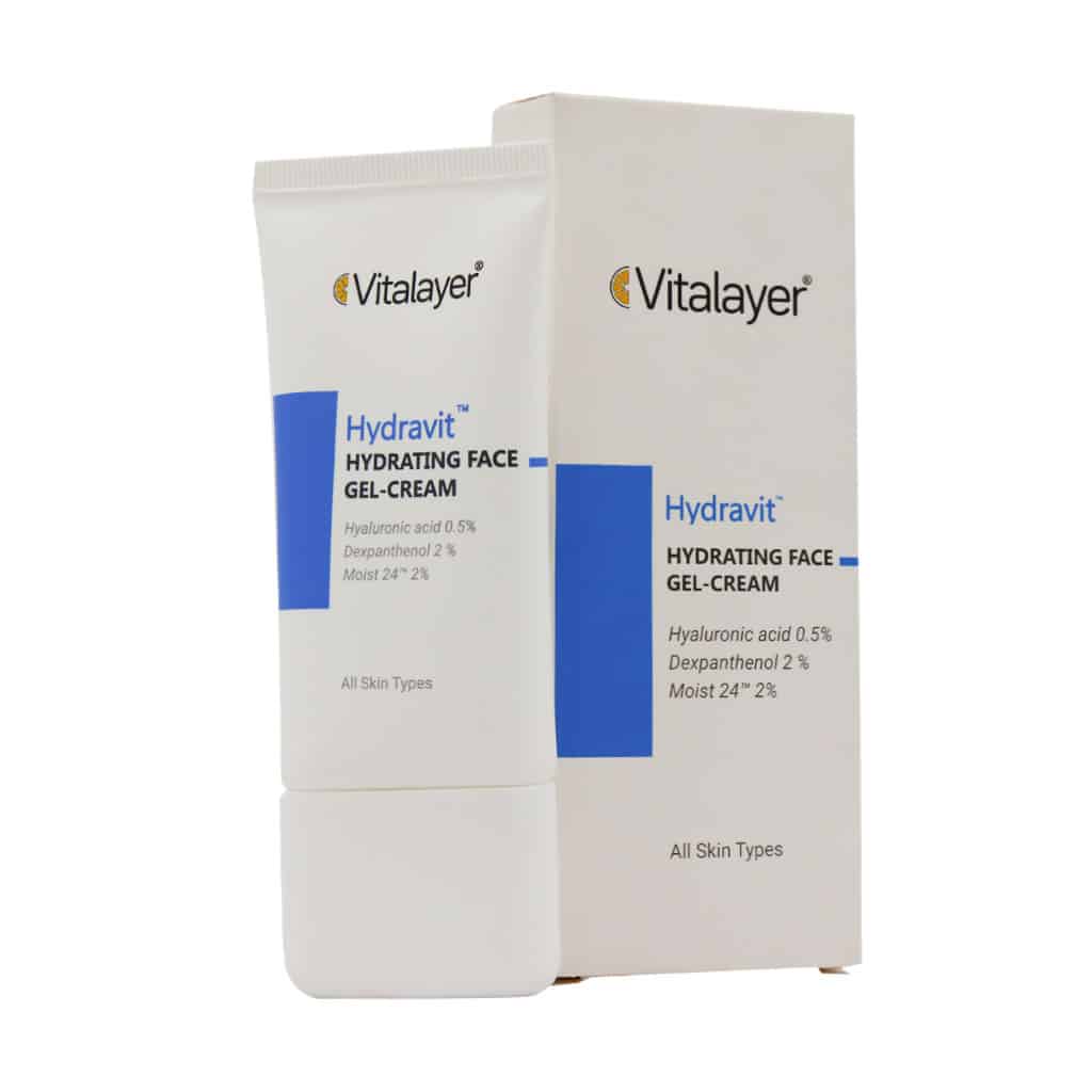 Vitalayer-Hydravit-Hydrating-Face-Gel-Cream کرم ژل آبرسان صورت هیدراویت ویتالیر – 50 میلی لیتر - Image 1