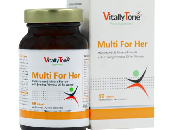 کپسول مولتی فور هر مخصوص خانم ها ویتالی تون - 60 عدد