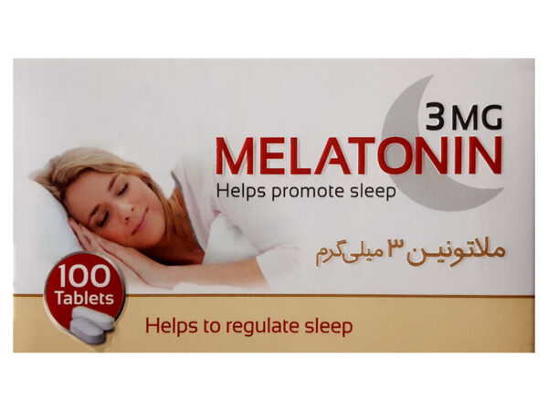 قرص ملاتونین 3 میلی گرم اکسیر آفرین آریا - 100 عدد