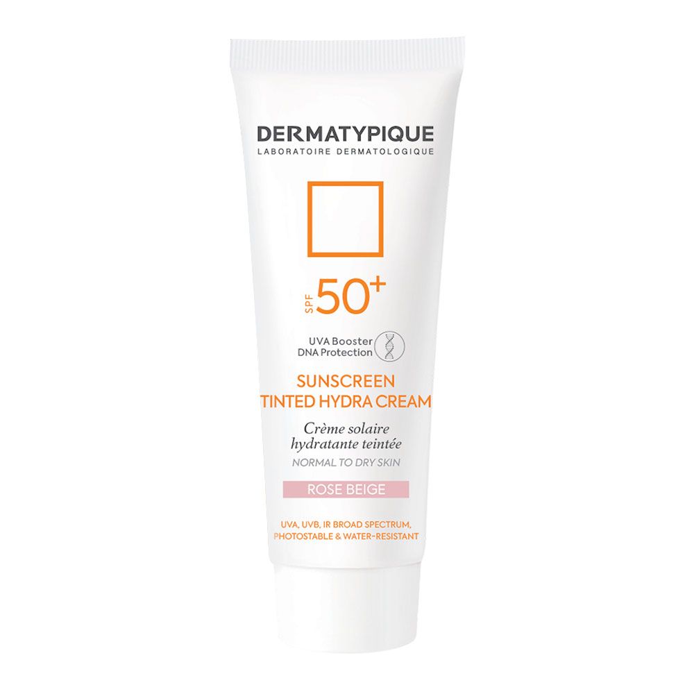 dermatypique-spf50-sunscreen-cream-for-dry-skin-rose-beige-50-ml کرم ضد آفتاب رنگی پوست خشک SPF50 رنگ رز بژ درماتیپیک | 50 میلی لیتر - Image 1