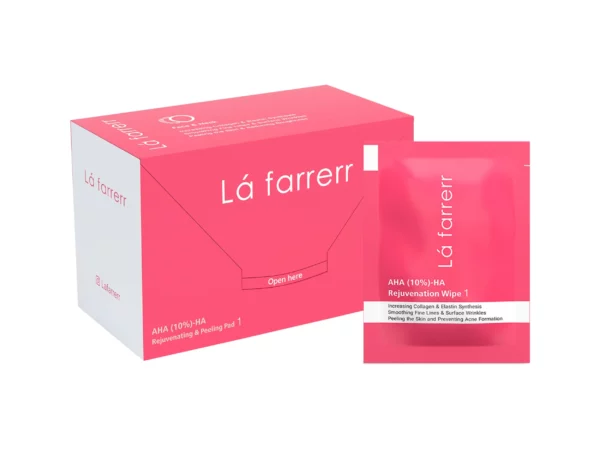 پد جوان کننده و لایه بردار پوست مدل AHA 10%-HA  لافارر | 30 عددی