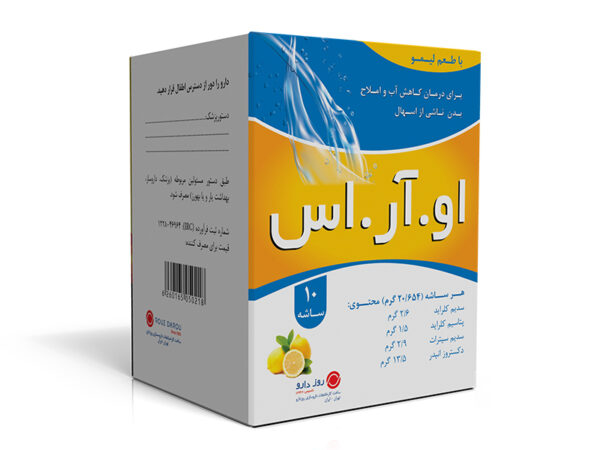 ساشه او.آر.اس 20.654 گرم طعم لیمو روز دارو - 10 عدد