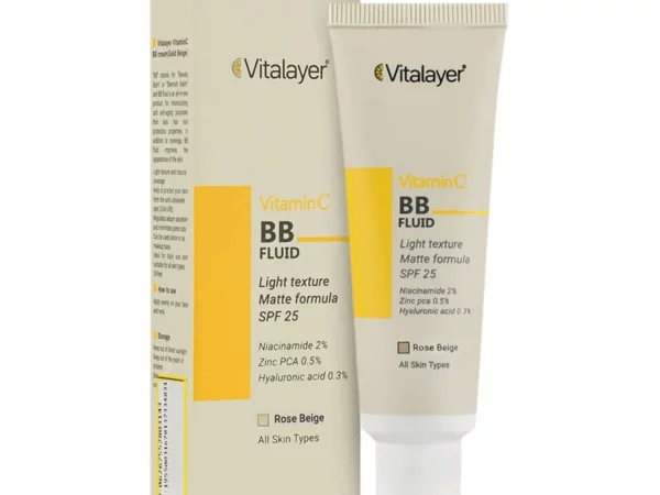 بی بی فلوئید ویتامین سی رز بژ ویتالیر – ۳۰ میلی‌ لیتر