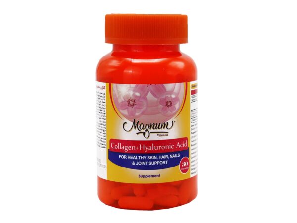 کپسول کلاژن + هیالورونیک اسید مگنوم - 30 عدد