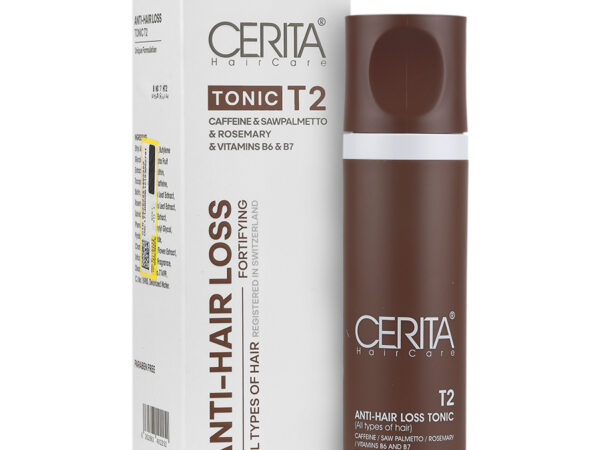 تونیک تقویت کننده موی سر T2 مناسب انواع مو سریتا - 50 میلی لیتر