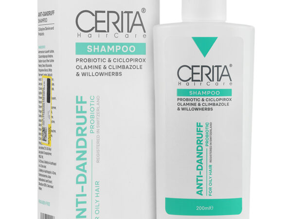 شامپو ضد شوره مناسب موی چرب سریتا - 200 میلی لیتر