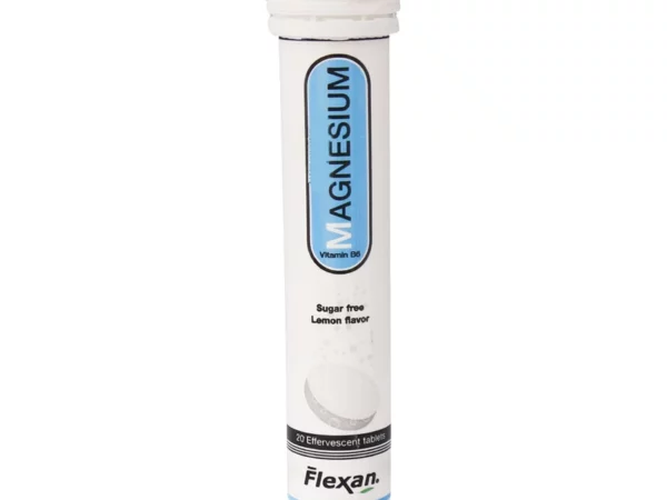 قرص جوشان منیزیوم + ویتامین ب 6 فلکسان - 20 عدد