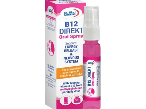 اسپری دهانی ویتامین ب12 دیرکت یوروویتال - 25 میلی لیتر