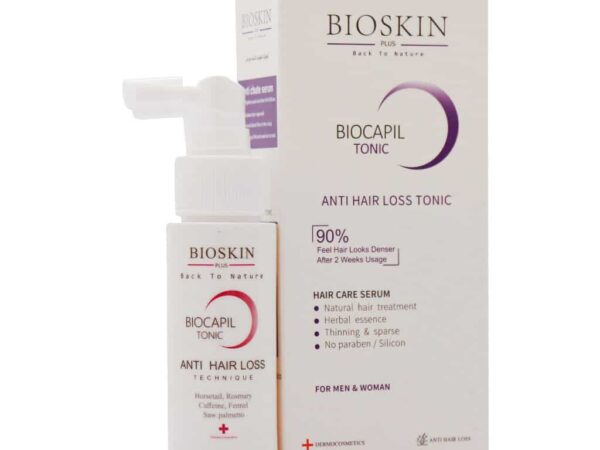 تونیک ضد ریزش مو بایوکاپیل بایو اسکین پلاس | 60 میلی لیتر