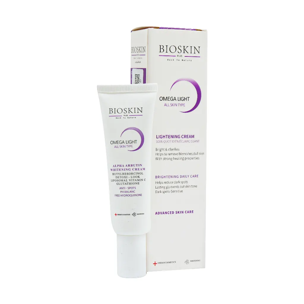 Bio-Skin-Lightening-Cream کرم روشن کننده و ضد لک بایو اسکین پلاس | 30 میلی لیتر - Image 1