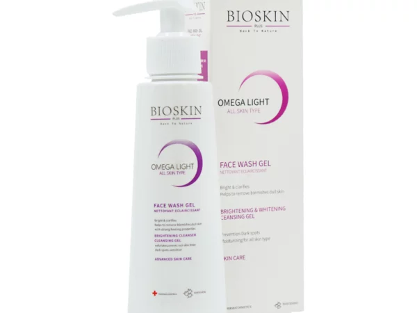 ژل شستشوی روشن کننده صورت بایو اسکین پلاس | 200 میلی لیتر