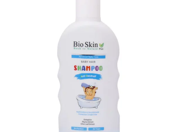 شامپو ضد شوره کودک بایو اسکین پلاس | 200 میلی لیتر