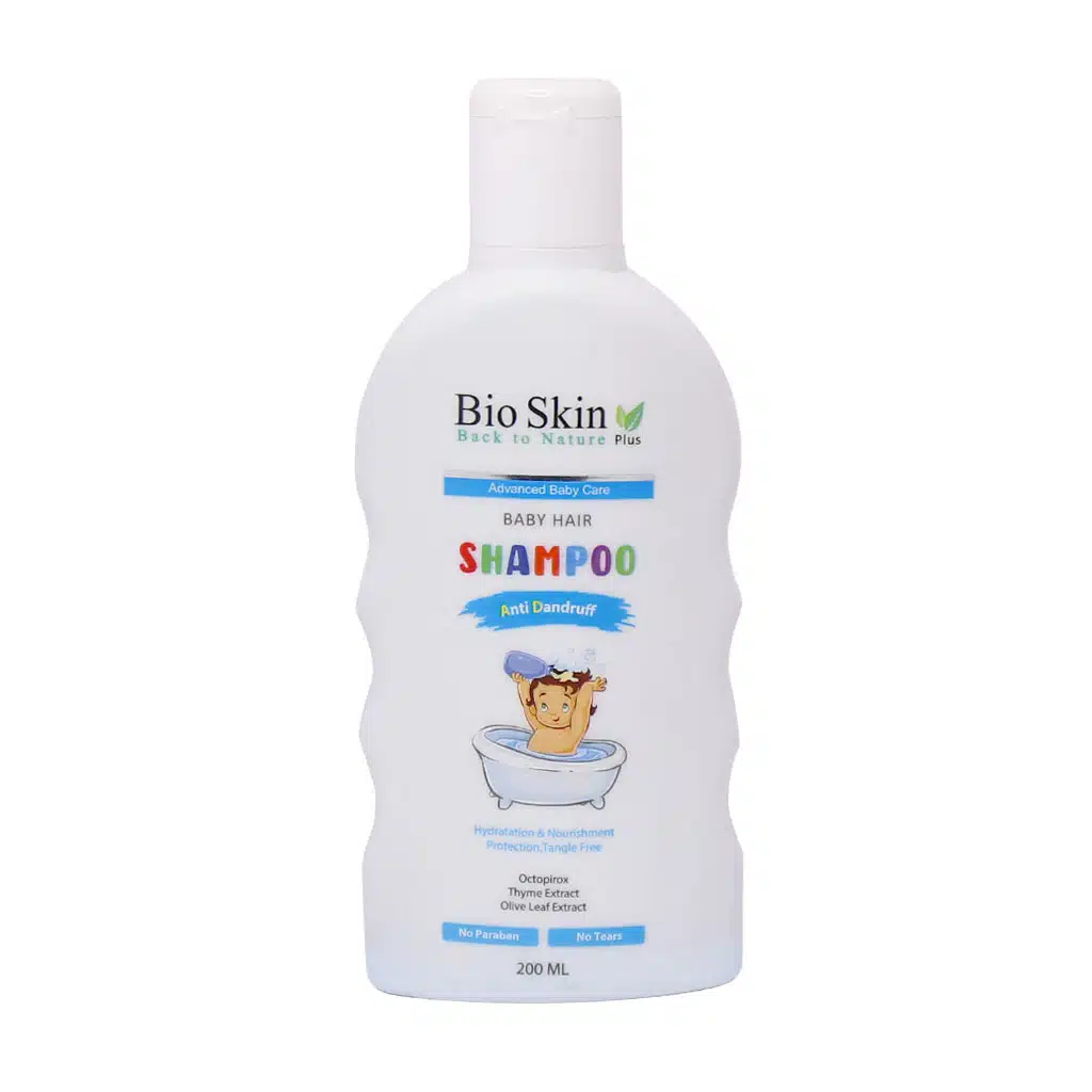 Bio-Skin-Plus-Anti-Dandruff-Baby-Hair-Shampoo-200ml شامپو ضد شوره کودک بایو اسکین پلاس | 200 میلی لیتر - تصویر 1