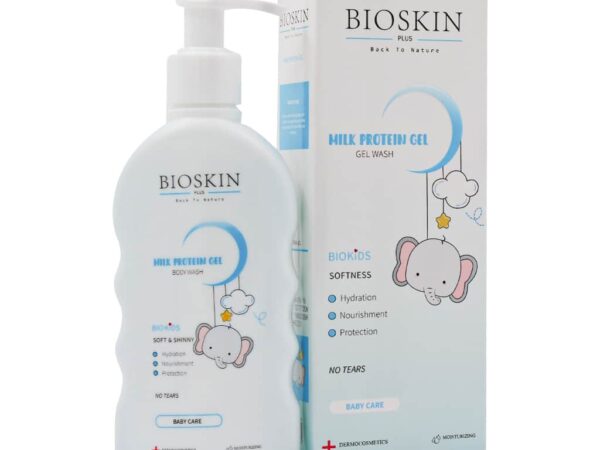 ژل شستشوی کودک پروتئین شیر بایو اسکین پلاس | 200 میلی لیتر