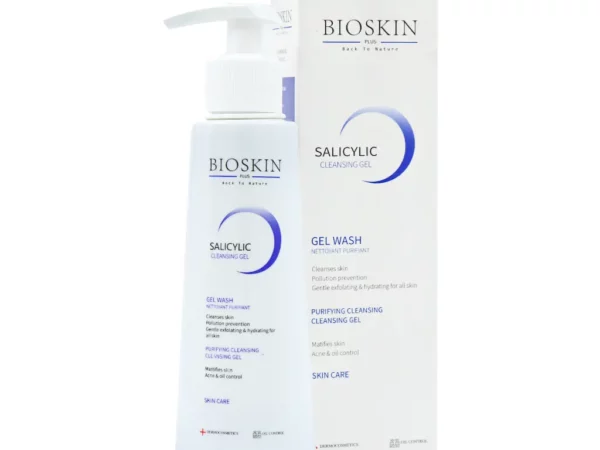 ژل شستشوی صورت حاوی اسید سالیسیلیک بایو اسکین پلاس | 200 میلی لیتر
