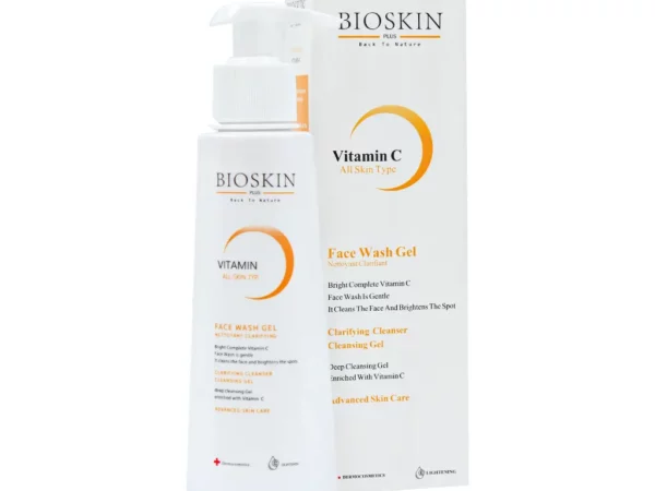 ژل شستشوی صورت ویتامین C بایو اسکین پلاس | 200 میلی لیتر