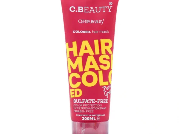 ماسک مو مناسب موی رنگ شده فیلترهای UV عصاره چای سبز عصاره انار - 200 میلی لیتر