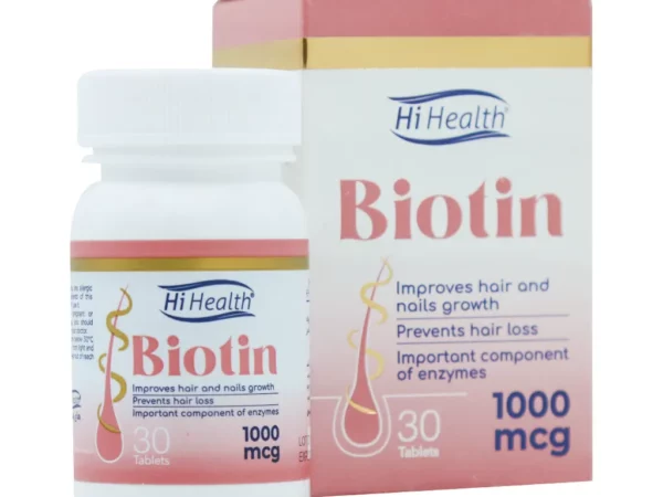 قرص بیوتین 1000 میکروگرم های هلث - 30 عدد