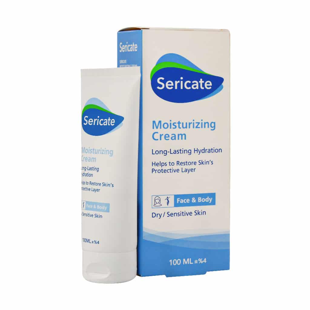 Sericate-Moisturizing-Cream-For-Dry-And-Sensitive-Skin-100 کرم مرطوب کننده مناسب پوست خشک و حساس سری کیت | 100 میلی لیتر - Image 1