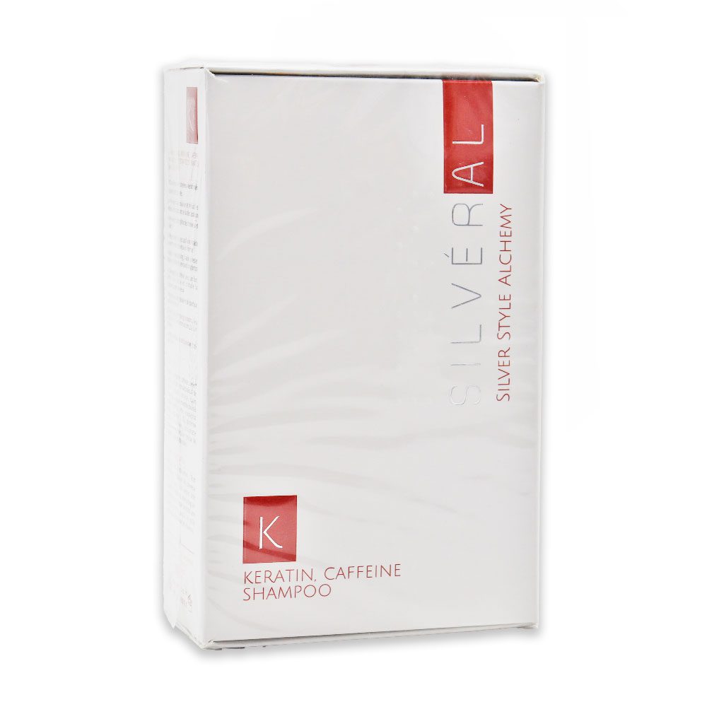 Silveral-Keratine-Caffeine-Shampoo-2-1 شامپو حاوی کراتین کافئین بدون سولفات سیلورال - 250 میلی لیتر - Image 1