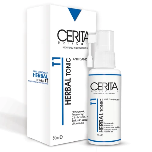 T1 TONIK-500x500 تونیک ضد شوره T1 سریتا - 60 میلی لیتر - Image 1