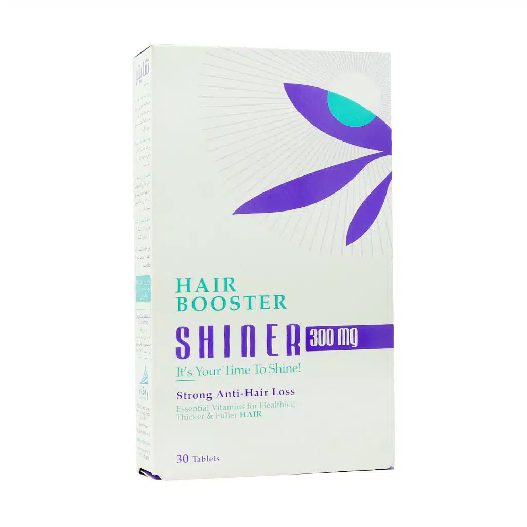 Vit-Sky-Hair-Booster-Shiner-30-Tabs.jpg قرص شاینر هیر بوستر 300 میلی گرم ویت اسکای - 30 عدد - Image 1