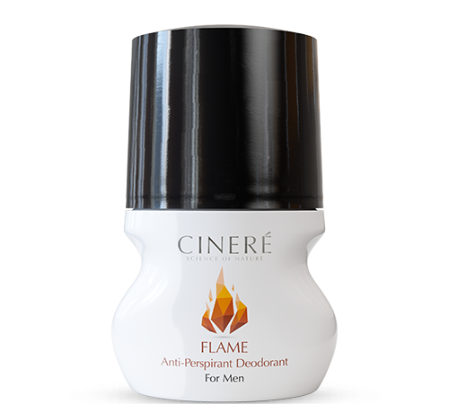 دئودورانت مردانه مدل FLAME با رایحه گرم سینره | 50 میلی لیتر